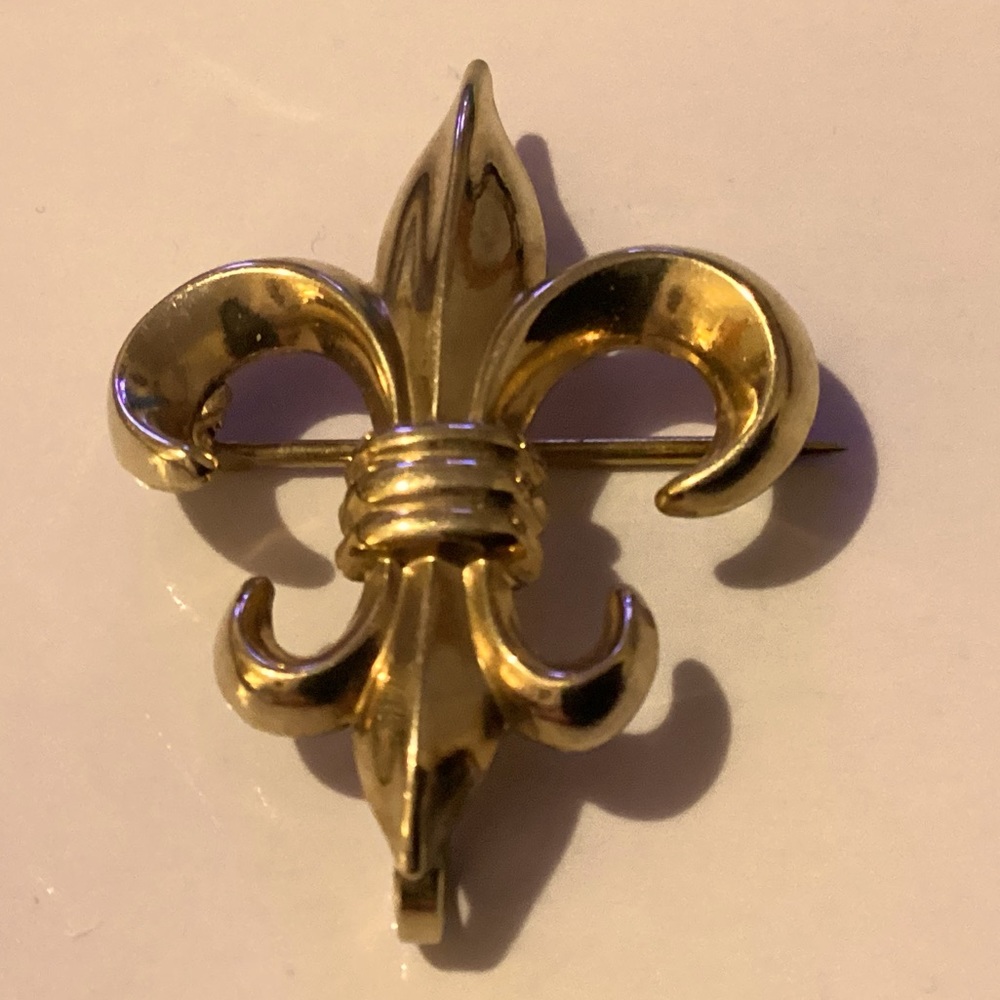 Vintage 1/20th 12Kt GF Carl Art Brooch watch lapel pin